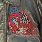 Vintage 2002 Marvel Ultimate Spider-man Leather Jacket Excelled Promo Men   s L