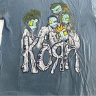 Vintage 90s Korn Shirt Men Large Blue 1999 Giant Tag Metal Concert Band Issues