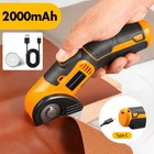 Cordless Electric Scissors 4v Electric Mini Box Cutter carpet  Cardboard Cutter