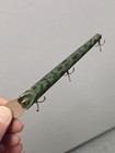 Old Vintage Antique  Hand Carved Made Painted Wood Folk Art Fishing Lure Plug