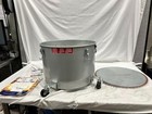 Miroil 7 Gallon Enameled Steel Grease Bucket   Fryer Oil Filter Pot