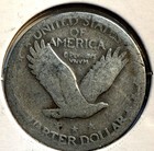 1925-p Standing Liberty Quarter - Silver Coin - Free Shipping -  17-27 
