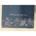 Vintage Marquis By Waterford Oblong Serving Tray