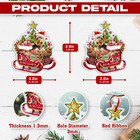 Yorkshire Terrier Christmas Ornament - Yorkie Dog Aluminum Ornaments For Men  Wo