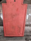 Vintage Red  r cast Iron Fire Sign With 1841  Reliable Fire Insurance