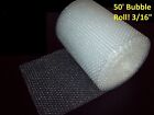 50 Foot Bubble Wrap   Roll  3 16   small  Bubbles  12  Wide  Perforated Every 12 