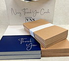 100 Packs Thank You Cards With Envelopes   Stickers 4   x6    Vns Creations