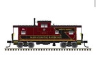 Ho Scale Atlas Mass Costal Railroad Extended Vision Caboose  10 Mccr 20007942