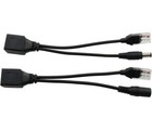 Poe Splitter Injector Kit 1 Pair Power Over Ethernet Passive Poe Adapter    