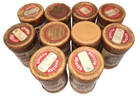 10 Edison Cylinder Phonograph Containers  no Records 