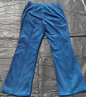 Vintage 1970s Levi s For Gals Big E White Tag Blue Corduroy Flare Bell Bottoms