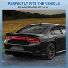 For 2011-2023 Dodge Charger Matt-black Hellcat Style Srt Rear Spoiler Wing