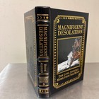 Magnificent Desolation Buzz Aldrin Easton Press Leather Hardcover Signed Nasa