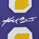 Framed Facsimile Autographed Kobe Bryant 35x39  8 Yellow Reprint Jersey
