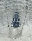 Lite A Pilsner Beer Vintage 1980 s Heavy Glass Restaurant Bar Pitcher Free S h