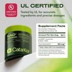  Cata-kor 500mg - Nad  Supplement For Skin Aging Support  Energy f Ocus 6 0 Ct