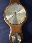 Vintage German Banjo Weather Station  Barometer   Thermometer  Hygrometer 