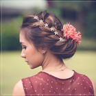 Flower Wedding Bridal Hair Grips Clips Women Girls Headpiece Fashion Styling