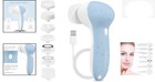 Usb Rechargeable 7 Brush Heads Facial Cleansing System - Deep Clean   Exfoliate