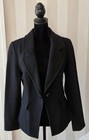 Vintage St  John  Collection Black Fitted Knit Jacket  Size 6