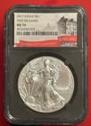 2017 Silver Eagle Ms70 Ngc First Releases 1oz 0 999 Silver Us Mint Label