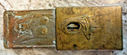 1915 Coca Cola Trans Pan Exposition Nude Nun Cigar Cutter Buckle