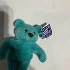 Vtg 1999 Salvinos Baby Bammers Mariners Edgar Martinez  11 Blue teal Plush Bear 
