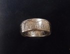 1964 Kennedy Half Dollar Coin Ring   Sizes 9 To 14   90  Silver 