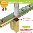 Trampoline Poles For Skywalker Or Jumpzylla Galvanized Enclosure Pole For Skywal