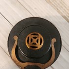 Vintage 4  Round Brass Temperature Gauge Wittnauer Instruments Division 