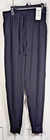 State Of Day Women s Jogger Pajama Pants Multi Sizes Deep Black Sleepwear Pj s