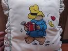 Vintage Paddington Bear Crib Pillow