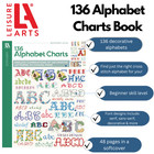 Leisure Arts136 Alphabet Charts Cross Stitch Book     Counted Cross Stitch