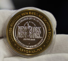 Ny ny  Las Vegas   Nv  Casino  10 Gaming Token  999  Silver Strike 