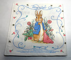 Vintage 1993 Beatrix Potter Peter Rabbit   s Abc Quilted Cloth Fabric Book
