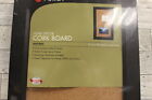 Home Decor Cork Board - Natural With Black Frame - 11x18  - New