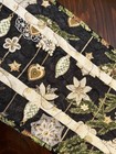 Handcrafted-quilted Table Runner- New Christmas  Ornaments  Chickadees  Pine
