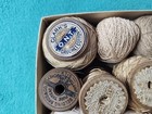 Large Lot Vintage Crochet Cotton Thread