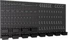 158pcs Metal Pegboard Wall Organizer  48x24 Inch Black Pegboard Panels Tool O   