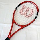 Excellent Condition Wilson Federer100 Hard Tennis Racket Red