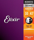 Elixir Acoustic Guitar Strings 11002  10-47 