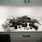 Huge Lot Of Slr Cameras   Other   Lenses And Parts   Parts Or Repair