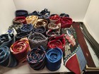 35 Vintage Classic   Men s Assorted Silk Ties - Navy  Red  Blue  Brown  Gold