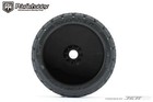 Powerhobby 1 8 Buggy Tomahawk Belted Tires Mounted 17mm Black Dish Wheels  4 
