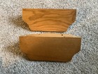 Vintage Decorative Oak Wooden Wall Shelves - Lotof 2    Set  2