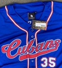 New York Cubans Negro League Nlbm Heritage Mens Baseball Jersey  35 Size Xxl Nwt
