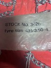 Snow Blower Tire Chains 410 3 50-4 Tire Snowblower 2-link Spacing