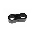 Btr 5 8  Billet Aluminum Hose Separator Clamp - Black - Brian Tooley Racing