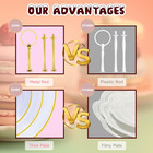 Cupcake Stand Holder - 3 Tier Cup Cake Dessert Stands  Plastic Tiered Serving Tr