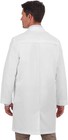 Meta 1199 Men s 38  Twill Trench Style Lab Coat  White  Nwt  Size 42